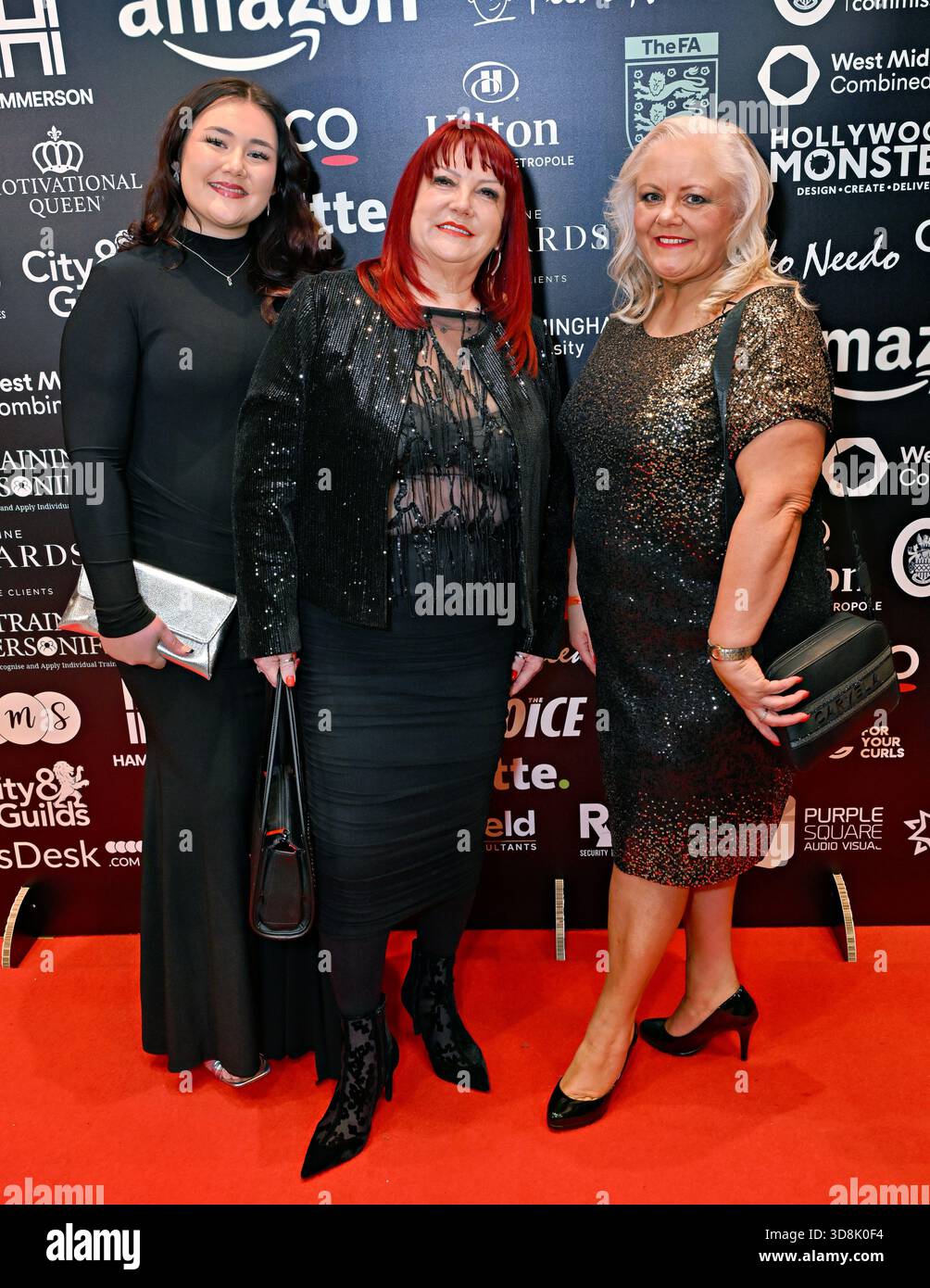 Birmingham, Regno Unito. 29 novembre 2025. Angela Nelson al Multicultural Business & Community Champion Awards 2025 (MBCC Awards) all'Hilton Birmingham Metropole, Birmingham, Regno Unito. (Foto di 李世惠/SEE li/Picture Capital) credito: Vedi li/Picture Capital/Alamy Live News Foto Stock