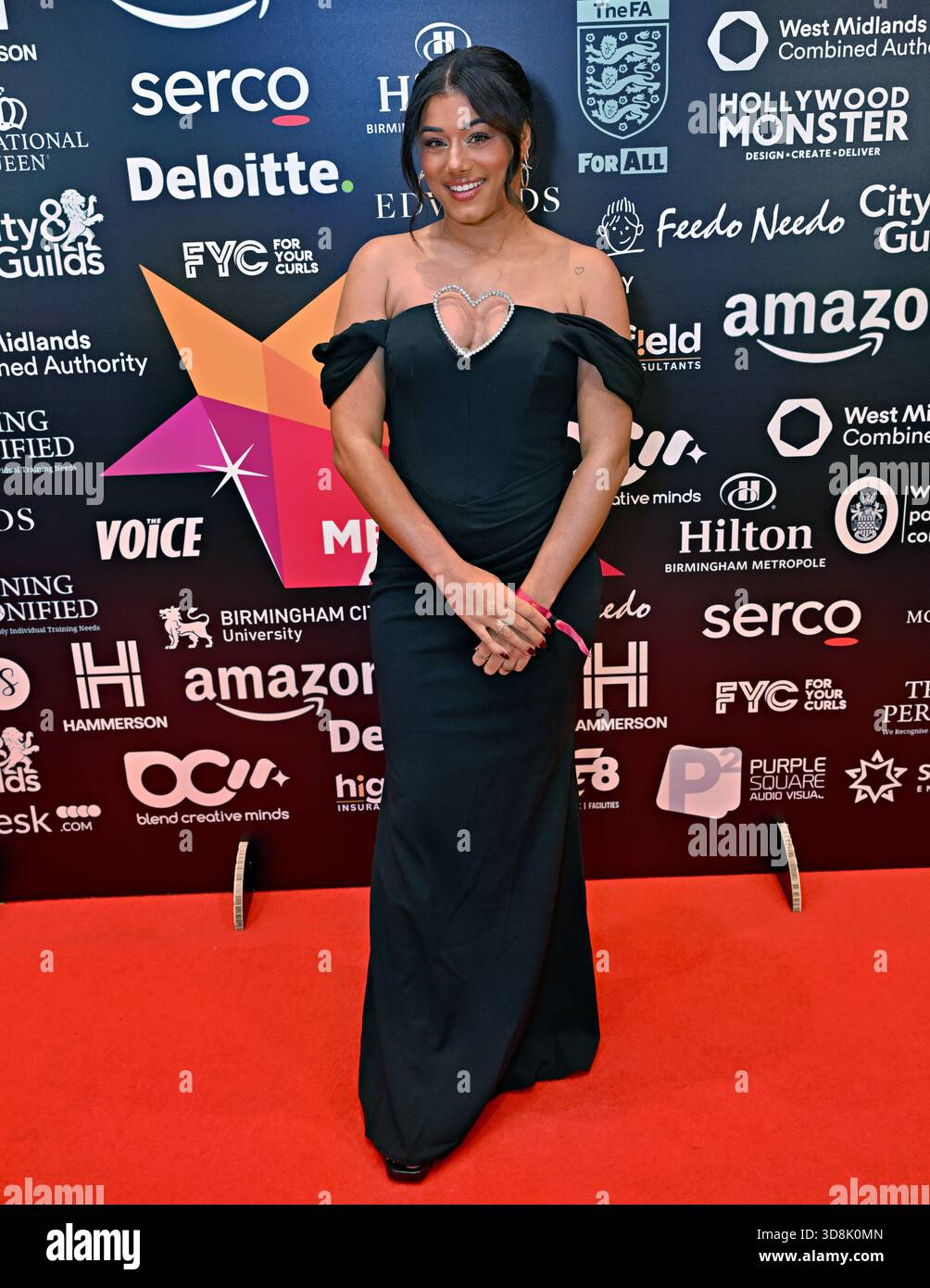 Birmingham, Regno Unito. 29 novembre 2025. Chanita Stephenson al Multicultural Business & Community Champion Awards 2025 (MBCC Awards) all'Hilton Birmingham Metropole, Birmingham, Regno Unito. (Foto di 李世惠/SEE li/Picture Capital) credito: Vedi li/Picture Capital/Alamy Live News Foto Stock