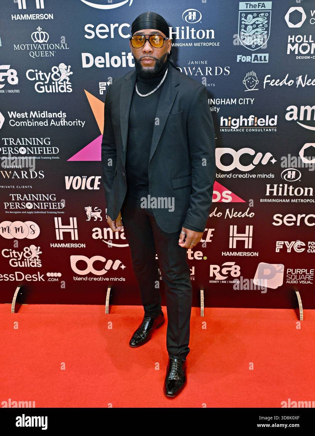 Birmingham, Regno Unito. 29 novembre 2025. Kule T agli Awards dei multiculturali Business & Community Champion Awards 2025 (MBCC Awards) all'Hilton Birmingham Metropole, Birmingham, Regno Unito. (Foto di 李世惠/SEE li/Picture Capital) credito: Vedi li/Picture Capital/Alamy Live News Foto Stock