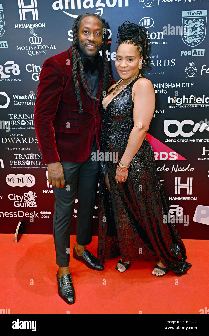 Birmingham, Regno Unito. 29 novembre 2025. Marcus Luther al Multicultural Business & Community Champion Awards 2025 (MBCC Awards) all'Hilton Birmingham Metropole, Birmingham, Regno Unito. (Foto di 李世惠/SEE li/Picture Capital) credito: Vedi li/Picture Capital/Alamy Live News Foto Stock