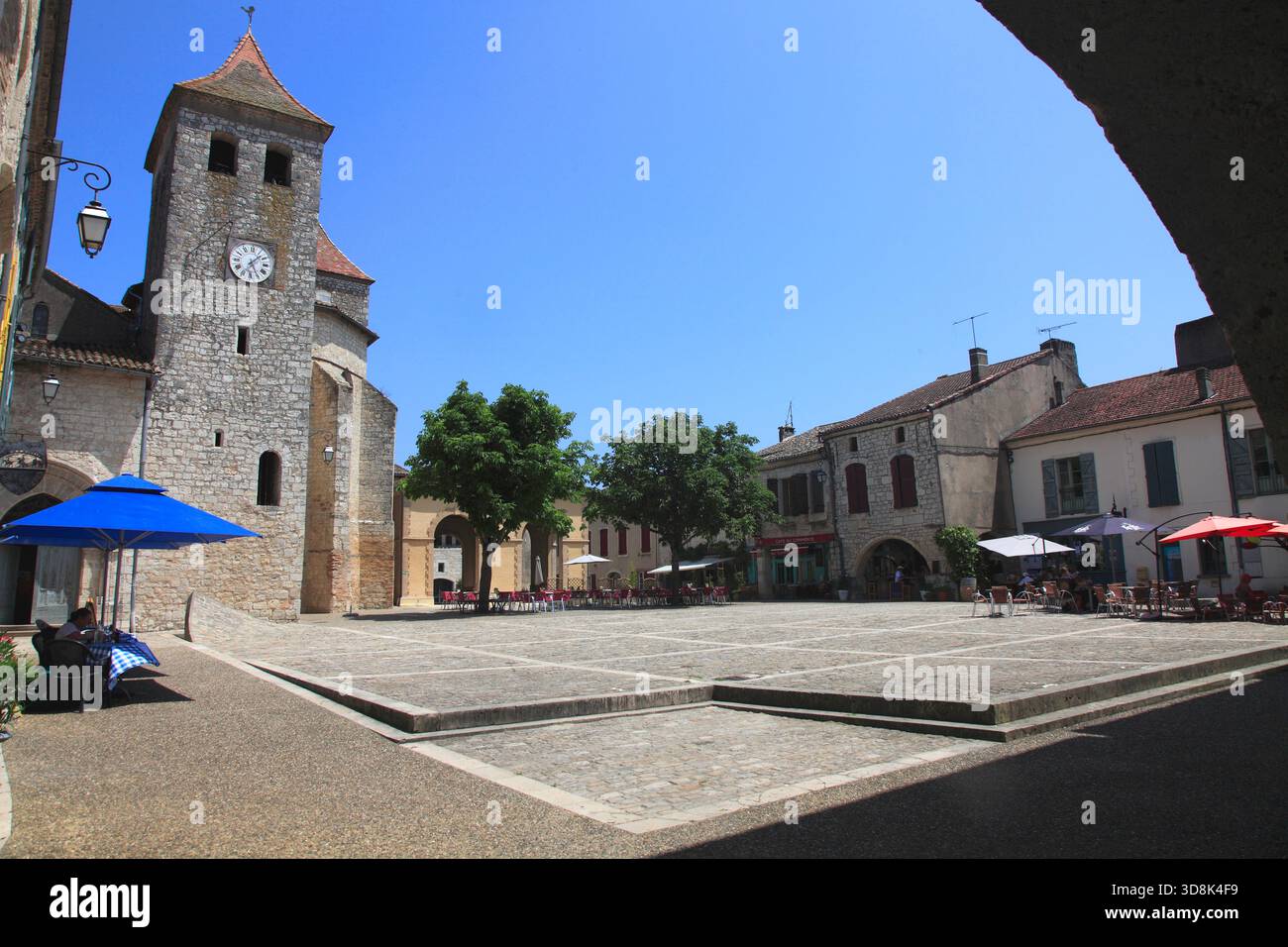 Francia, Occitanie, dipartimento di Tarn e Garonna, Lauzerte Foto Stock