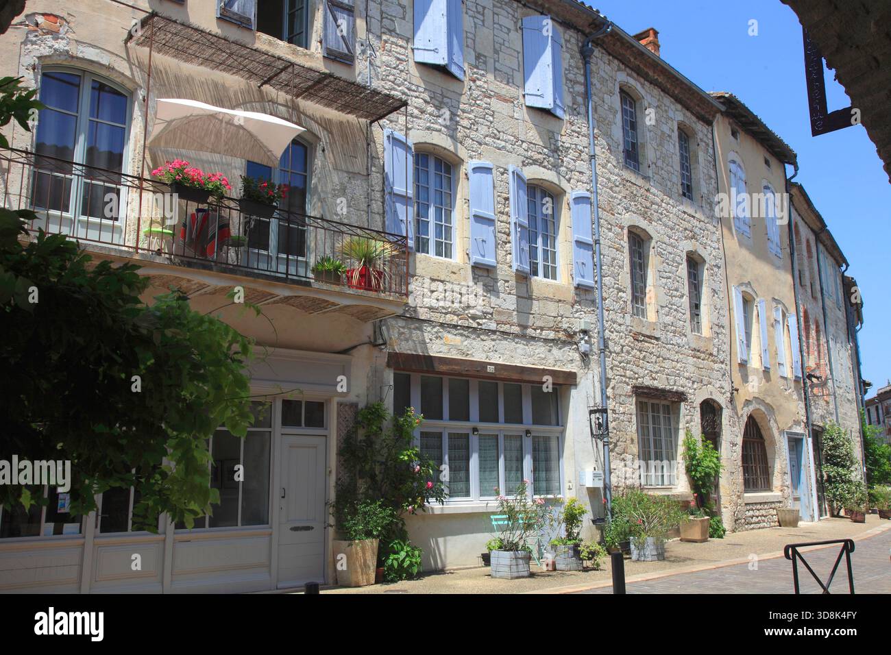 Francia, Occitanie, dipartimento di Tarn e Garonna, Lauzerte Foto Stock