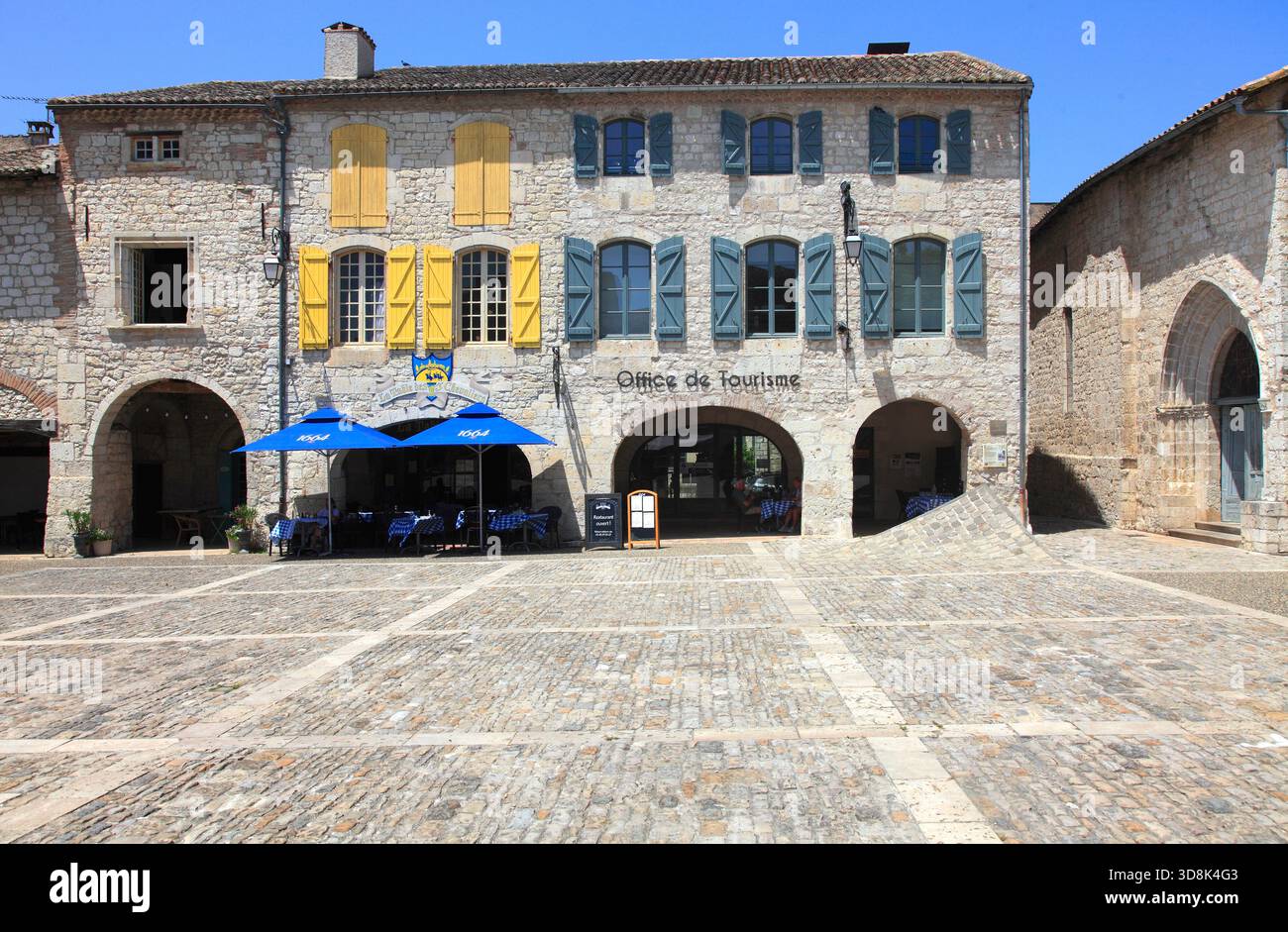 Francia, Occitanie, dipartimento di Tarn e Garonna, Lauzerte Foto Stock