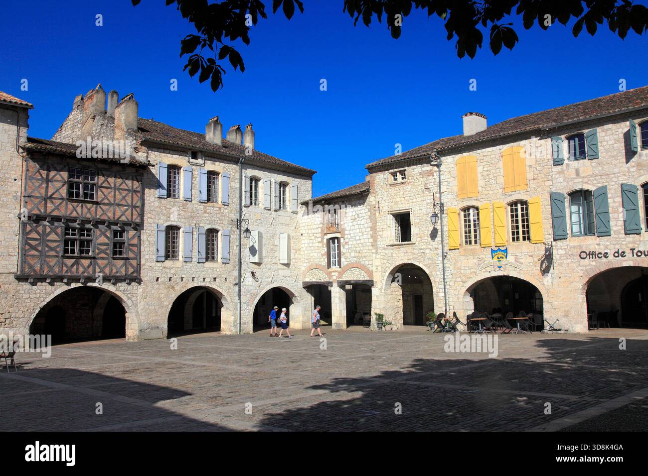 Francia, Occitanie, dipartimento di Tarn e Garonna, Lauzerte Foto Stock