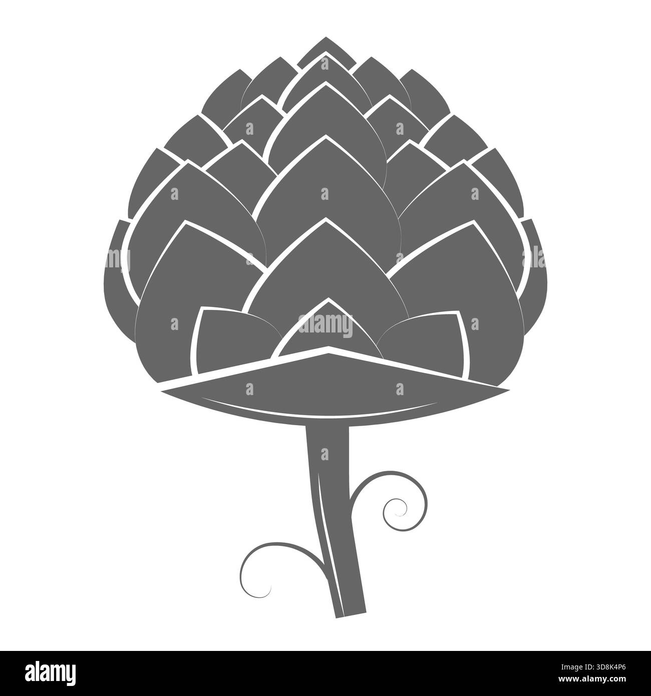 Set di icone bicolore della birra artigianale. illustrazione. Contiene frecce con punta di luppolo, nastro, bottiglie, tazze, fusti, luppolo, mano con luppolo... Punto 14 Foto Stock