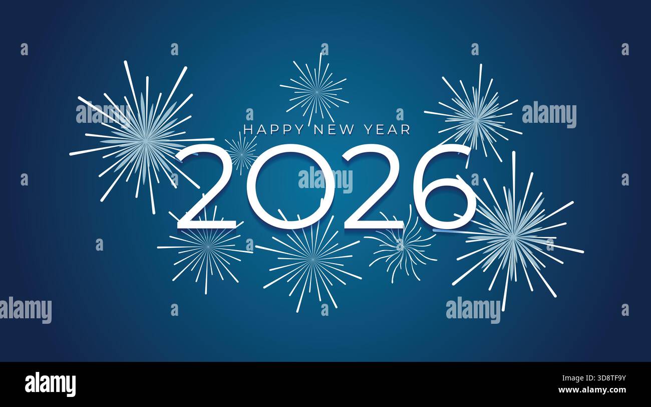 Decorazione Elettrostatica Per Finestre 'Happy New Year 2026' – Stile Nordico, PVC Rosso, Rimovibile E Senza Residui (60x45 O 45x30 Cm)