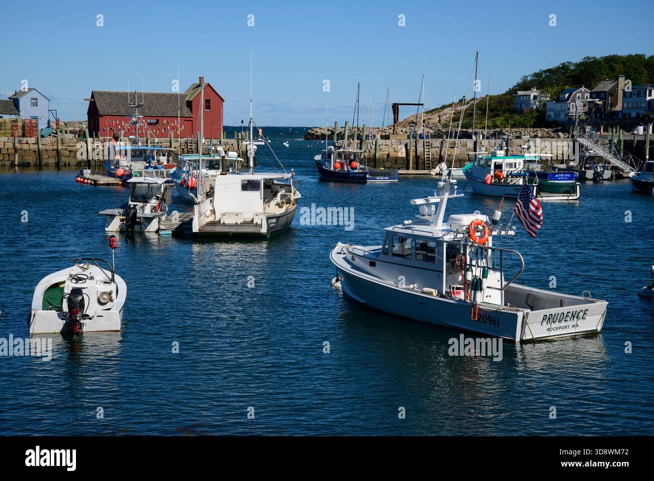 USA New England, East Coast, Massachusetts, Rockport Foto Stock