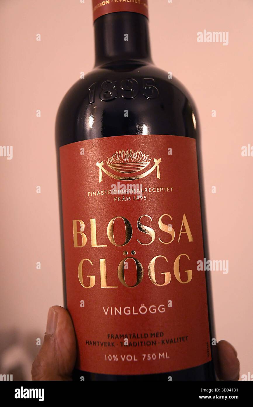 Copenhagen/Denmark/ 03 .december 2003/lossa glôgg wonglgg and mix glôgg christmas drinkg a copenhagen. Foto .Francis Joseph Dean/Dean Pictures/non per uso commerciale, editoriale per uso editoriale. Foto Stock