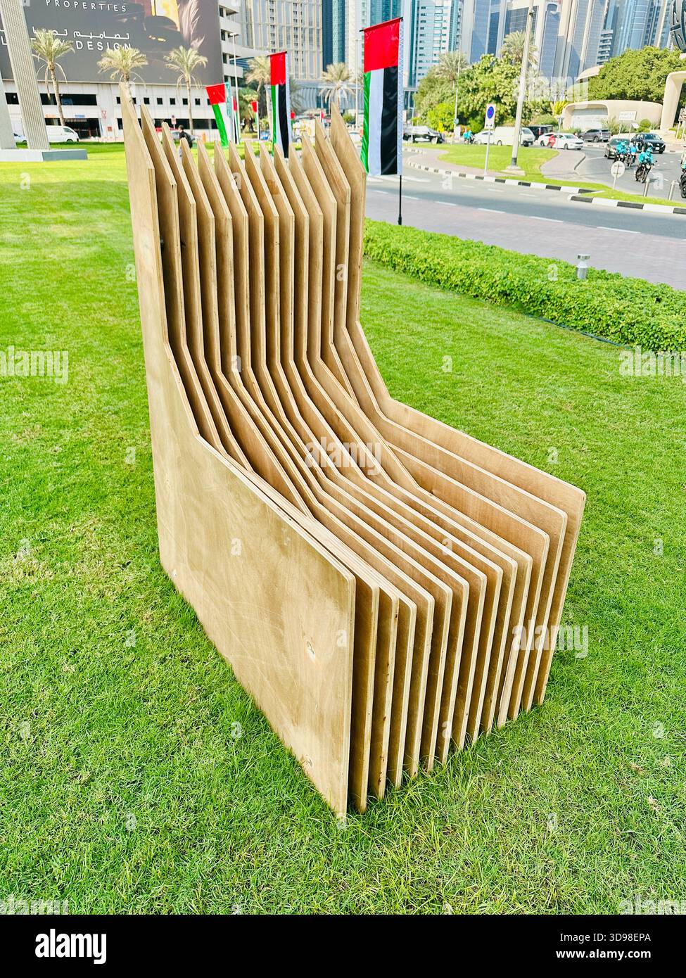 uno nelle tante sculture Foto Stock