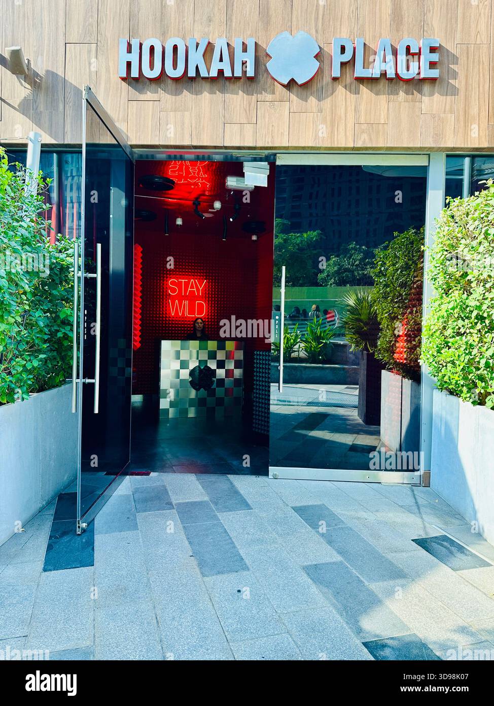 Hookah Place DIFC Dubai Foto Stock
