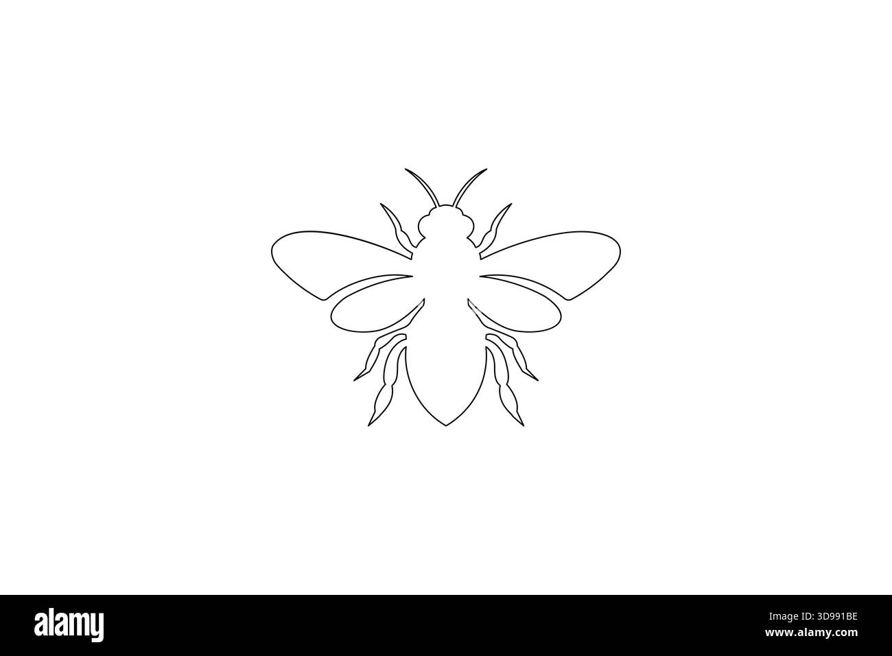 Disegnare una linea continua con uno stile minimalista Illustrazione Vettoriale