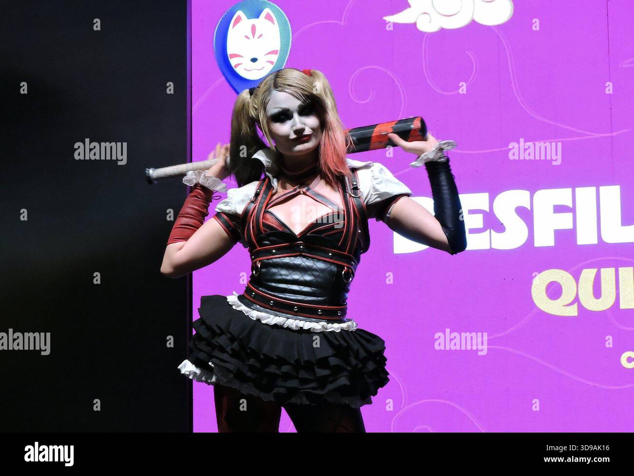 San Paolo, San Paolo, Brasile. 4 dicembre 2025. San Paolo (SP), 04/12/2025 - Cultura/Pop/Cinema/CCXP - il pubblico ha investito in costumi cosplay il secondo giorno della CCXP25 all'Expo di San Paolo. Personaggi come Wolverine, Dr. Doom, Alien, Dragon Ball, Fallout, e Mortal Kombat era tra quelli scelti per quel giorno. (Foto: Leandro Chemalle/Thenews2/Zumapress) (immagine di credito: © Leandro Chemalle/TheNEWS2 via ZUMA Press Wire) SOLO USO EDITORIALE! Non per USO commerciale! Foto Stock