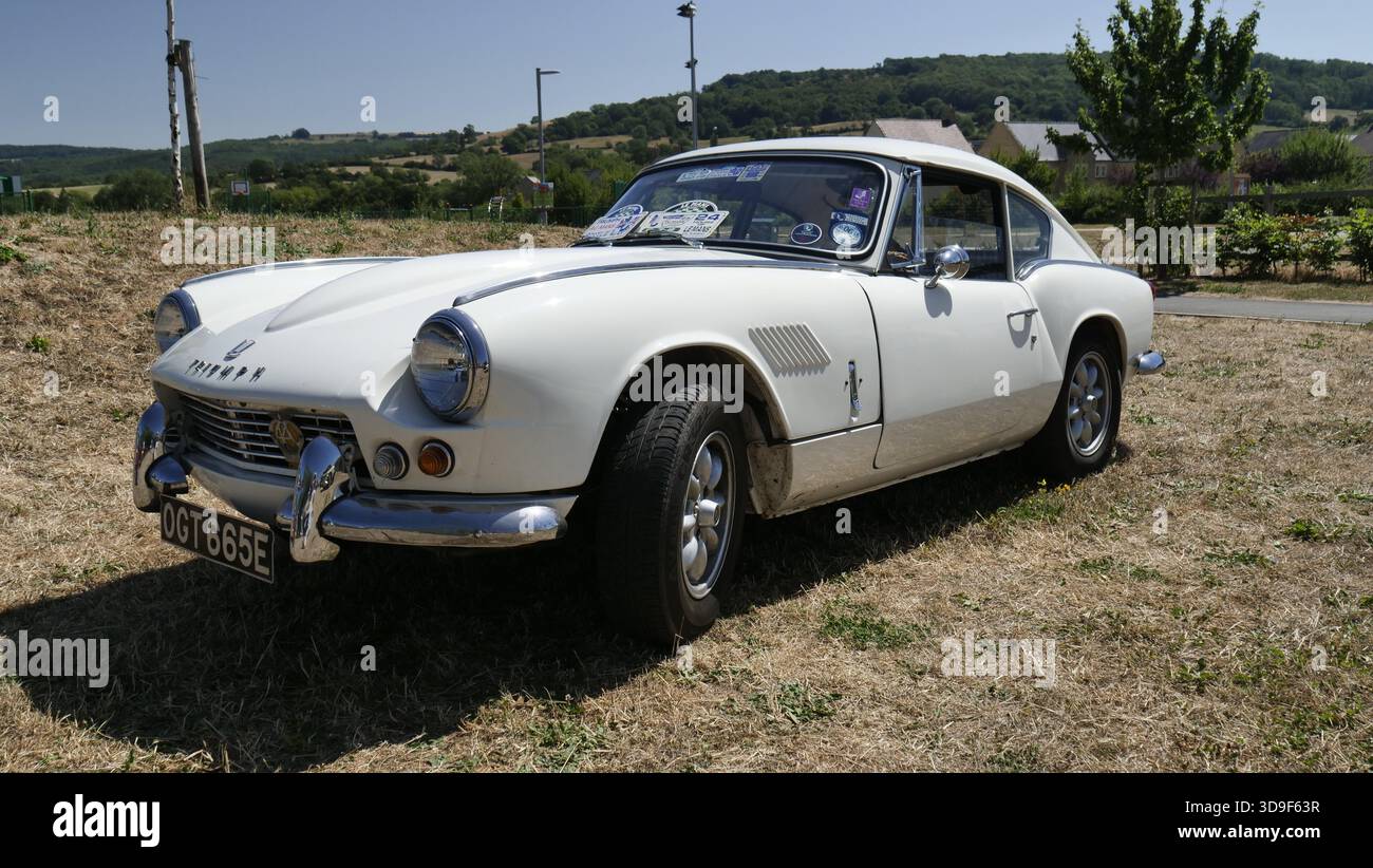 Winchcombe Vintage Car Triumph GT6 specifiche full sport per le Mans 24 Race Regno Unito 2025 Foto Stock