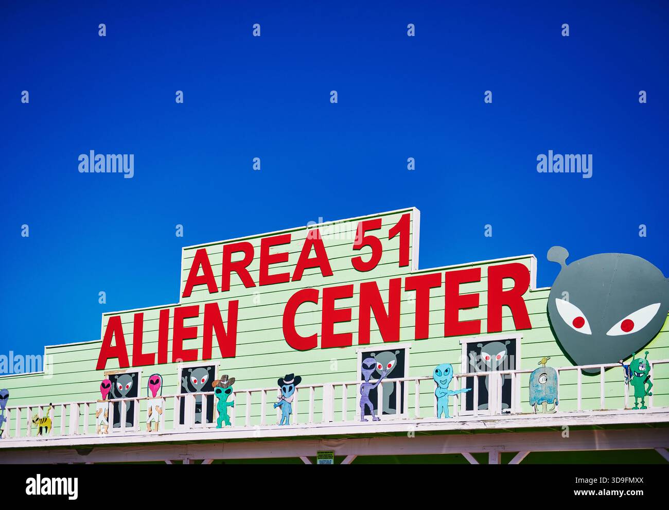 Area 51 Alien Center, Las Vegas, Nevada Foto Stock