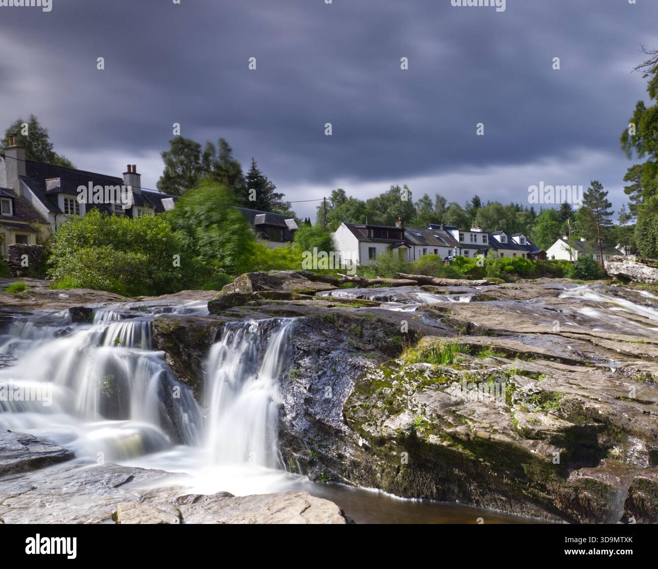 Falls of Dochart Foto Stock