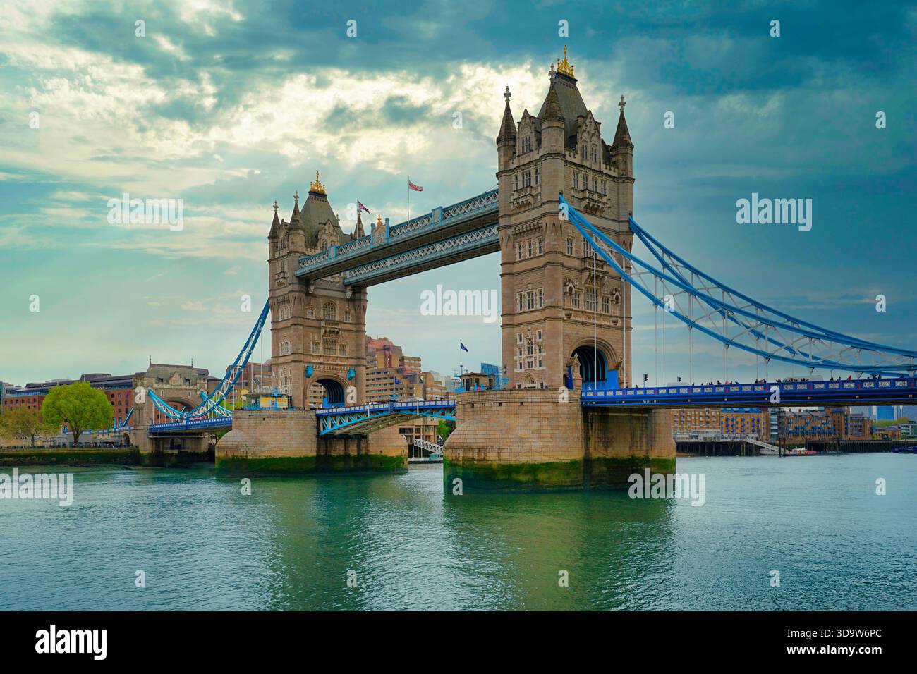 Il Tower Bridge, London REGNO UNITO Foto Stock