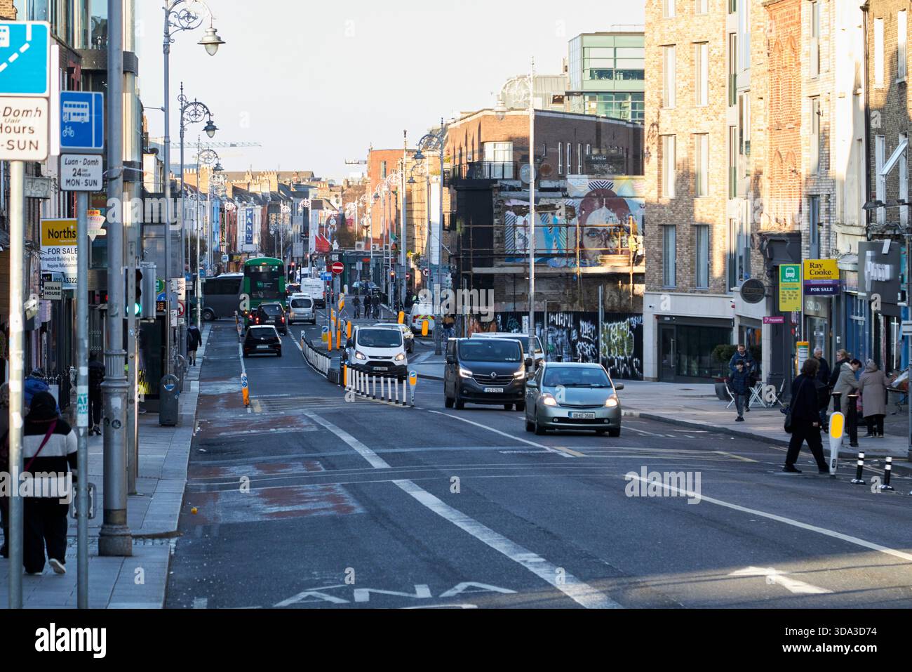 richmond street a sud di dublino 2 dublino, repubblica d'irlanda Foto Stock