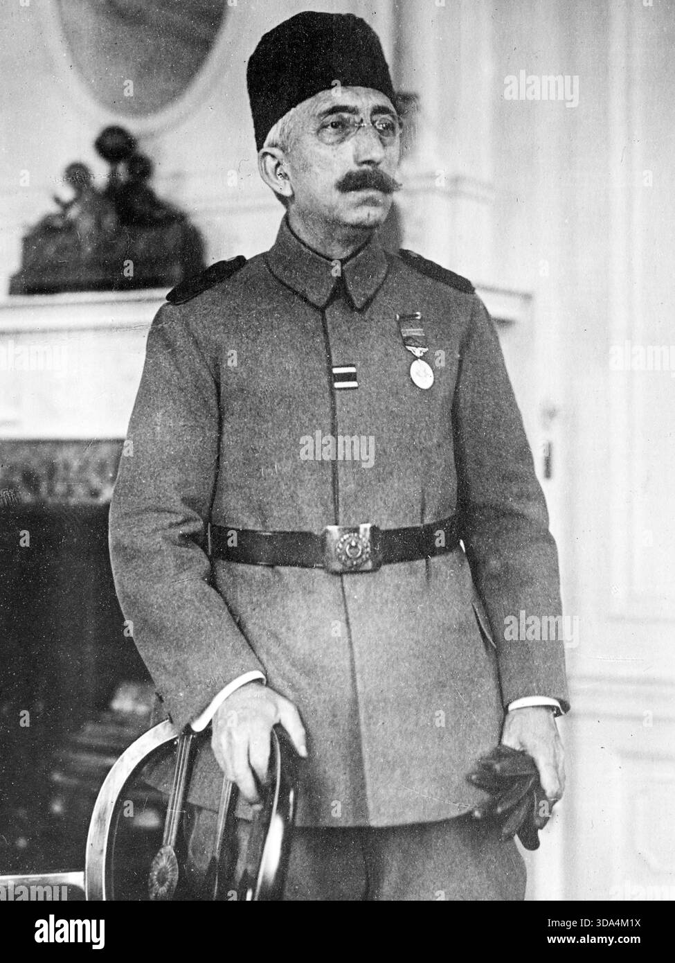 Mehmed vi, ex sultano dell'Impero Ottomano, 36° e ultimo sultano dell'Impero Ottomano, anche 115° Califfo dell'Islam; Mehmed vi Vahideddin (1861–1926) Mehmed vi Wahid ed-din Foto Stock