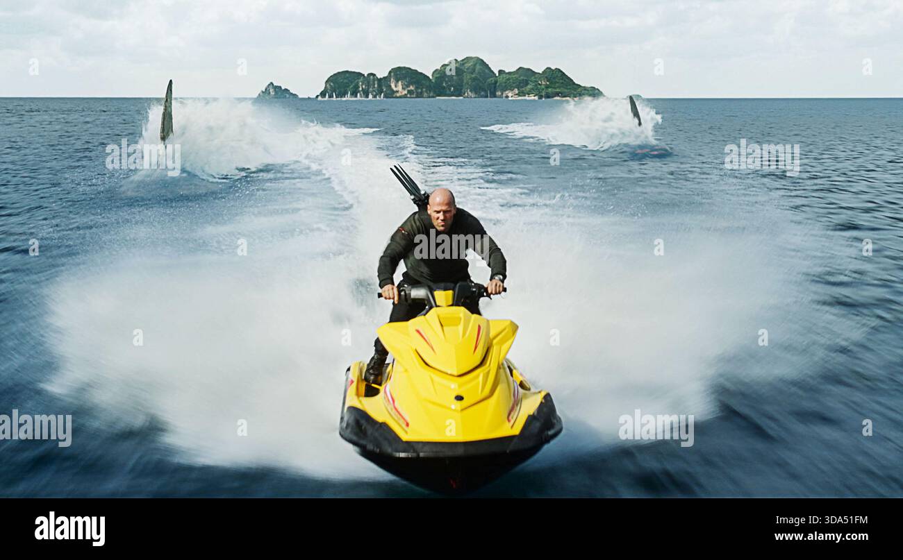 The Meg 2: The Trench (2023) JASON STATHAM nel ruolo di Jonas *Filmstill - solo per uso editoriale* Vedi istruzioni speciali. Immagine CAP/TFS fornita da Capital Pictur Foto Stock