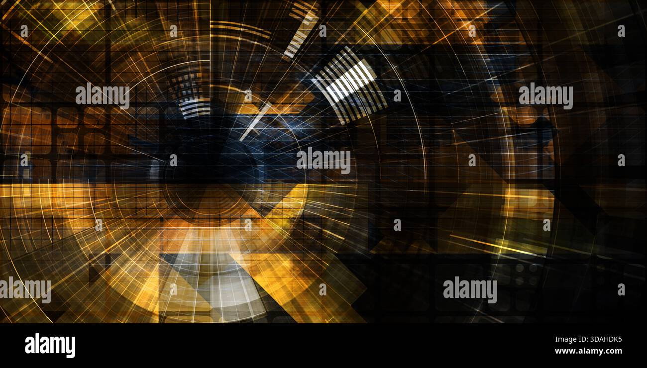 Background sulla sicurezza digitale con tema prevenzione della criminalità informatica Foto Stock