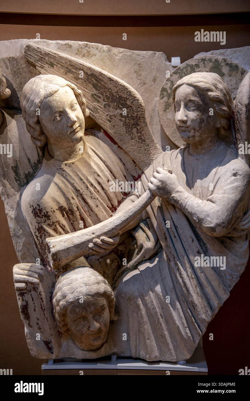 Musée de Cluny - Musée National du Moyen Âge. Museo nazionale del Medioevo, Parigi, Francia Foto Stock