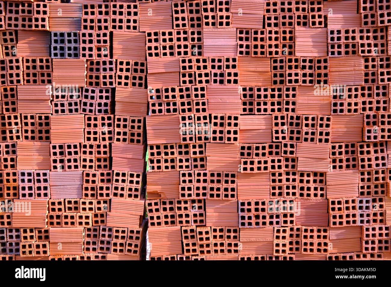 Cantiere in un quartiere operaio. Alloggiamento. Ho chi Minh. Vietnam. Foto Stock