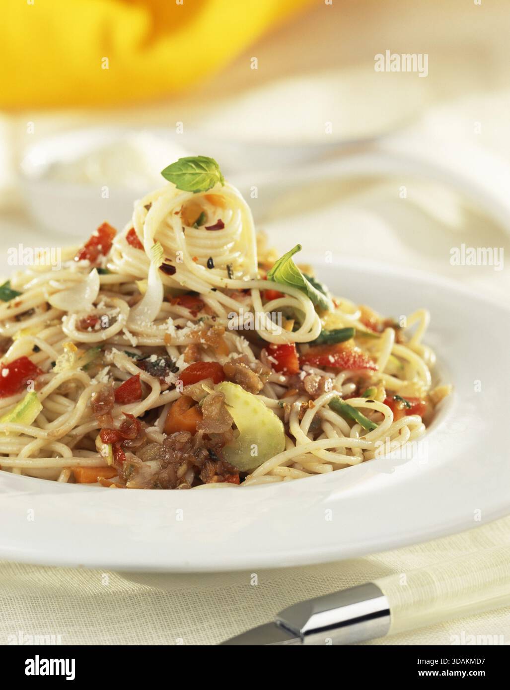 Spaghetti à la bolognese Foto Stock