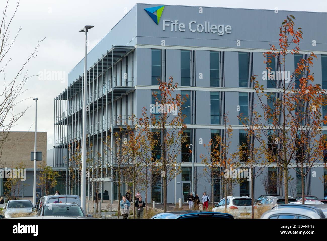 Il nuovo Dunfermline Learning Campus, Dunfermline, Fife, Scozia, Foto Stock