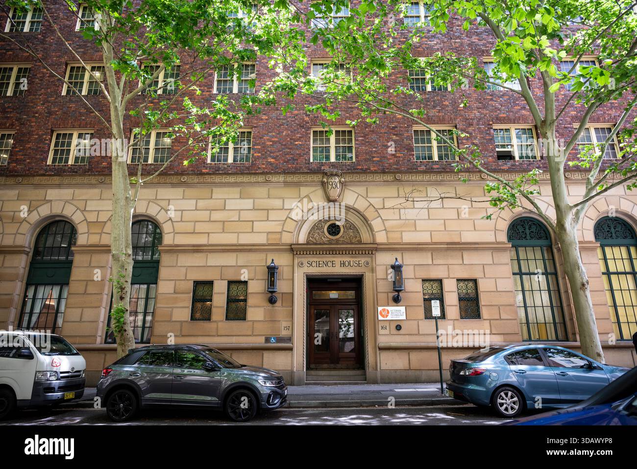 Science House - Victorian Institute of Technology Building, Sydney, NSW, Australia Foto Stock