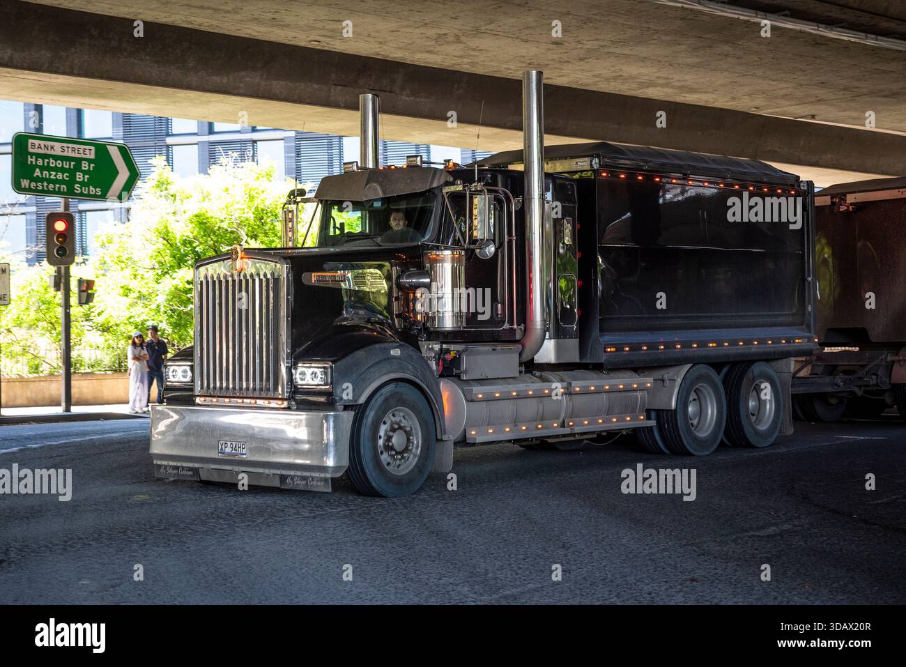 Autocarro a lunga percorrenza, Sydney, NSW, Australia Foto Stock
