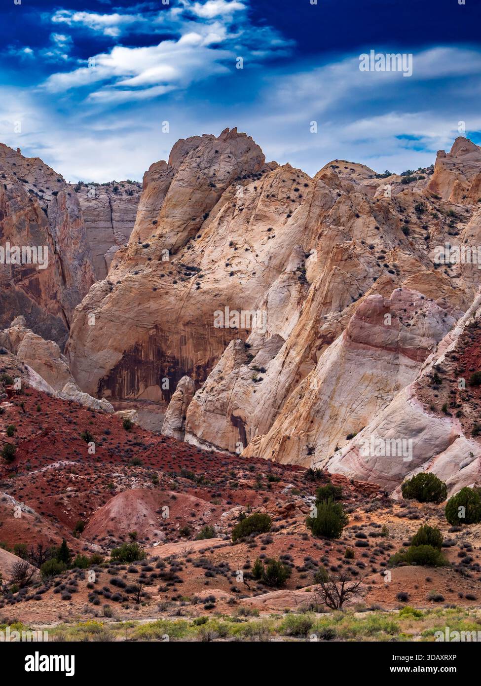 Waterpocket Fold, Notom-Bullfrog Road, Utah. Foto Stock