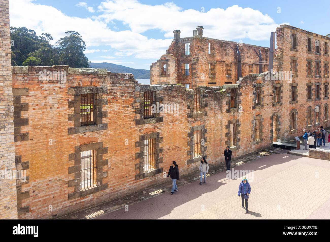 Colonia penitenziaria, Port Arthur Historic Site, Port Arthur, Tasman Peninsula, Tasmania, Australia Foto Stock