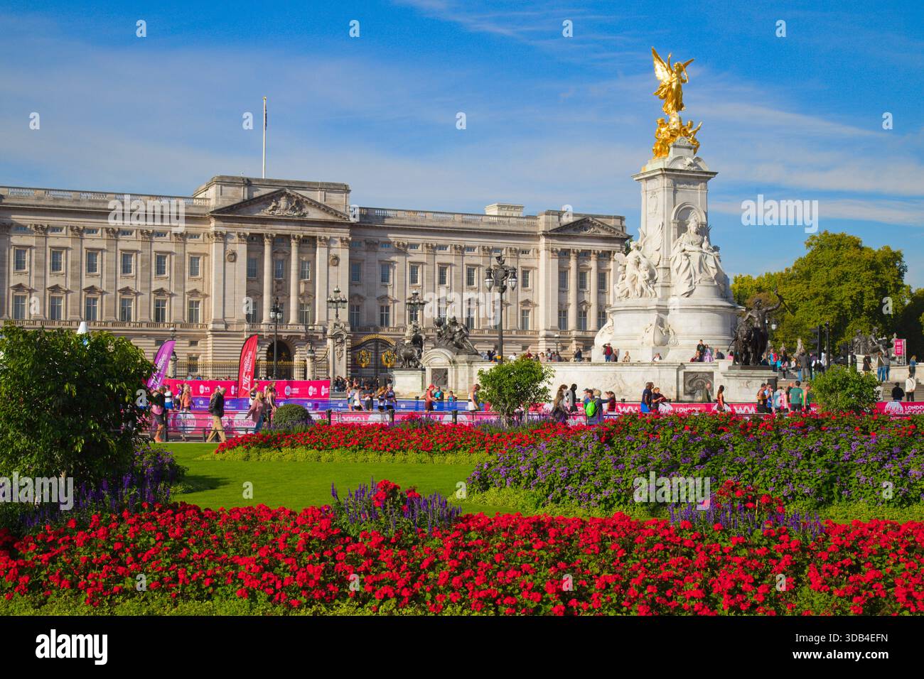 Regno Unito, Inghilterra, Londra, Buckingham Palace, Queen Victoria Memorial, Foto Stock