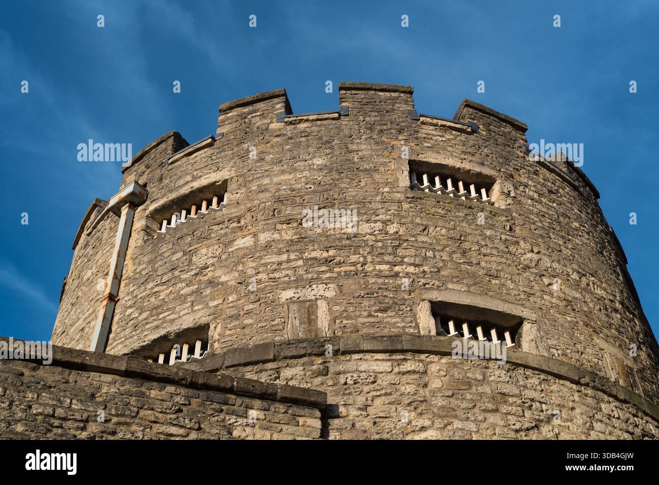 Castello di Oxford e attrazione turistica storica della prigione, Regno Unito Foto Stock