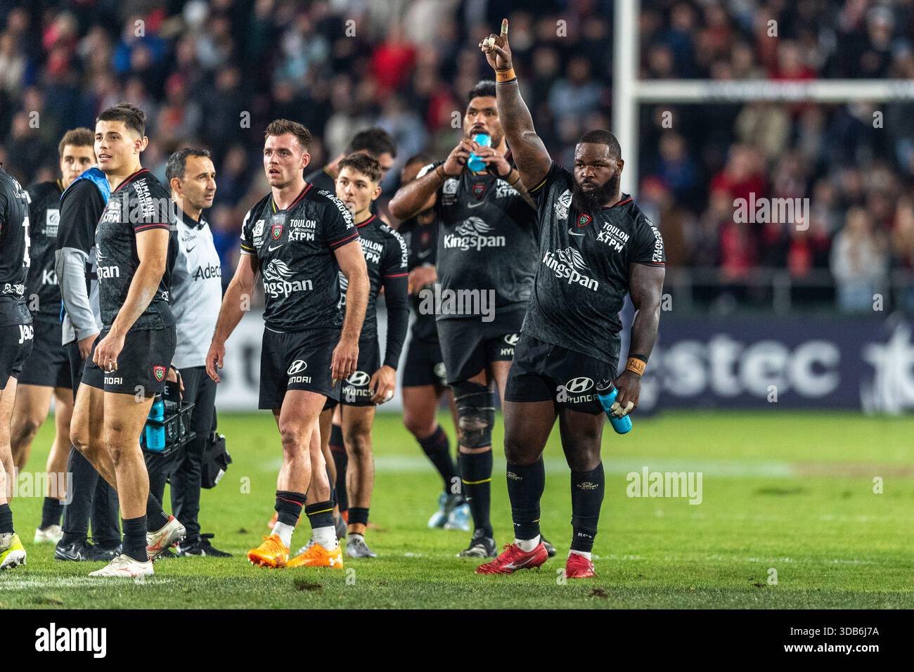 Francia. 14 dicembre 2025. © PHOTOPQR/NICE MATIN/Florian ESCOFFIER ; 14/12/2025 ; TOLONE - RUGBY CHAMPIONS CUP RCT - BATH Credit: MAXPPP/Alamy Live News Foto Stock