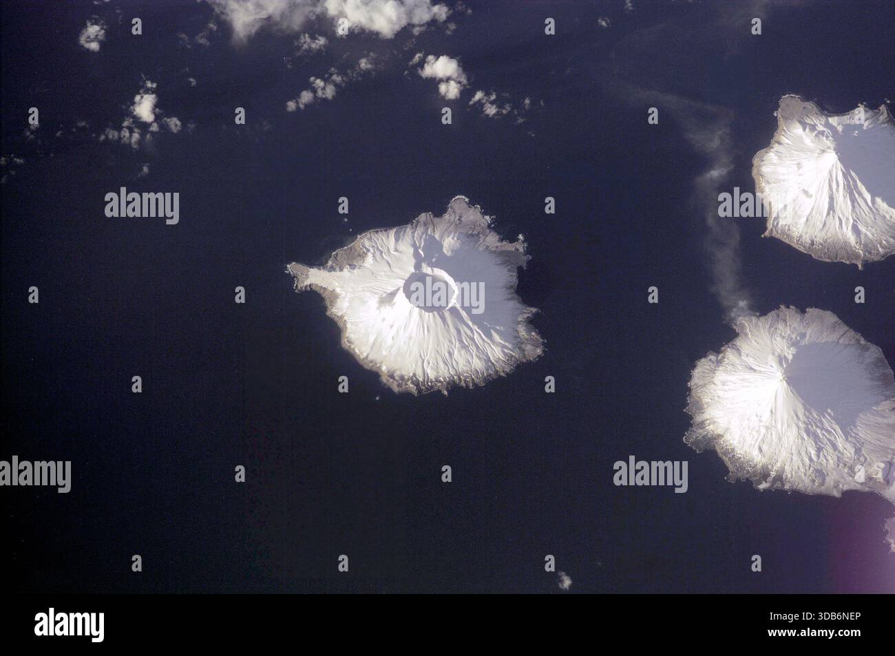 Herbert Island, Isole Aleutine NASA - alaska Foto Stock