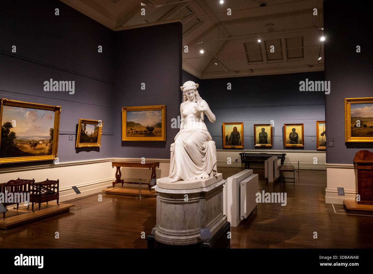 The Henry Hunter Gallery, Tasmanian Museum and Art Gallery, Hobart, Tasmania, Australia Foto Stock