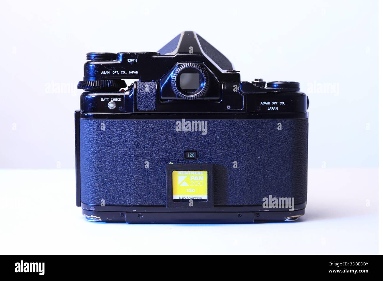 Fotocamera a pellicola per formato medio Pentax 6x7. Foto Stock