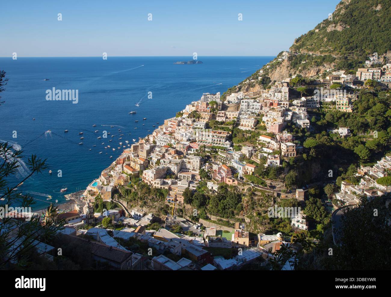 Positano - Costiera Amalfitana Foto Stock