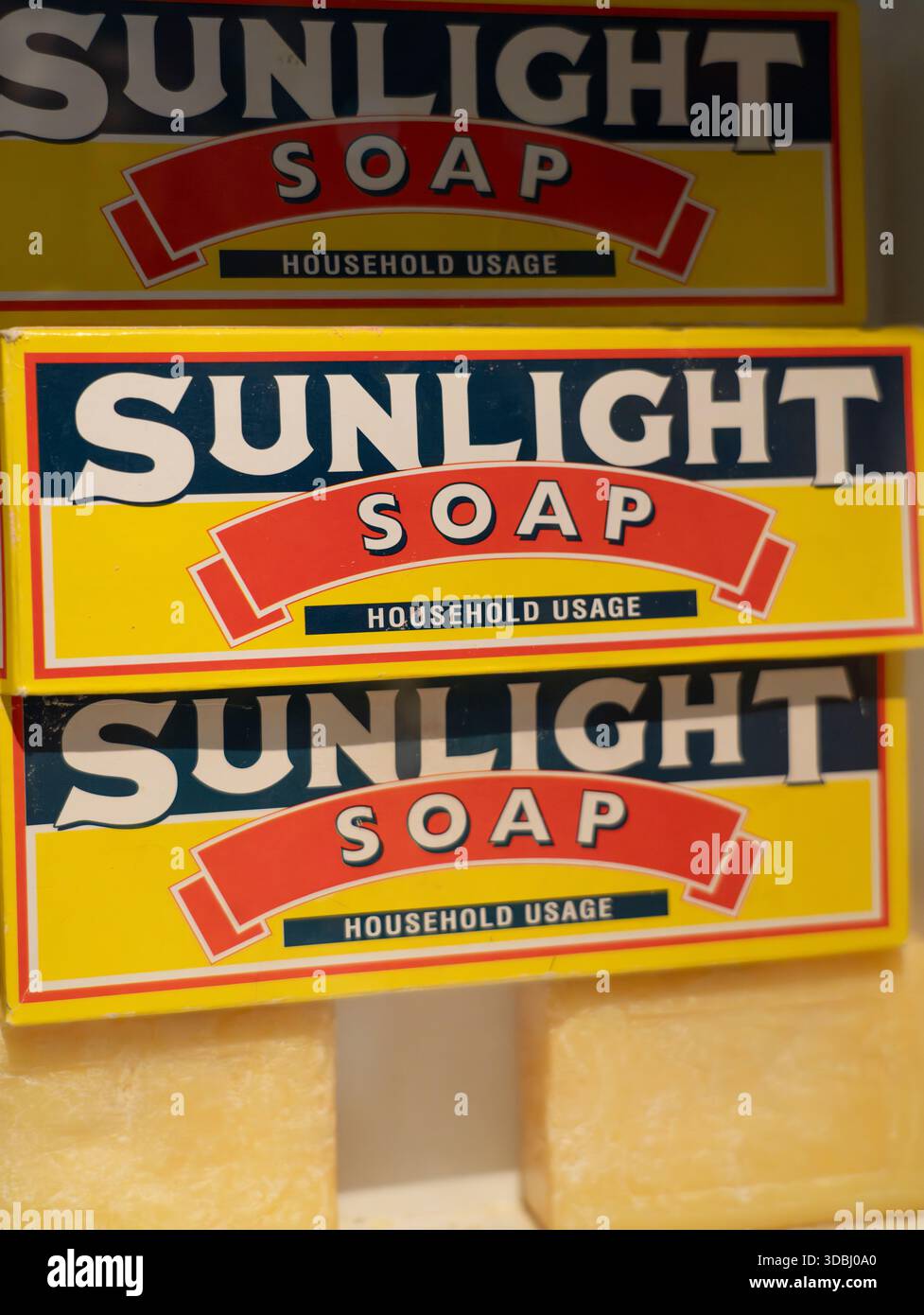 Barrette di sole sapone un sapone da bucato della Lever Brothers Foto Stock