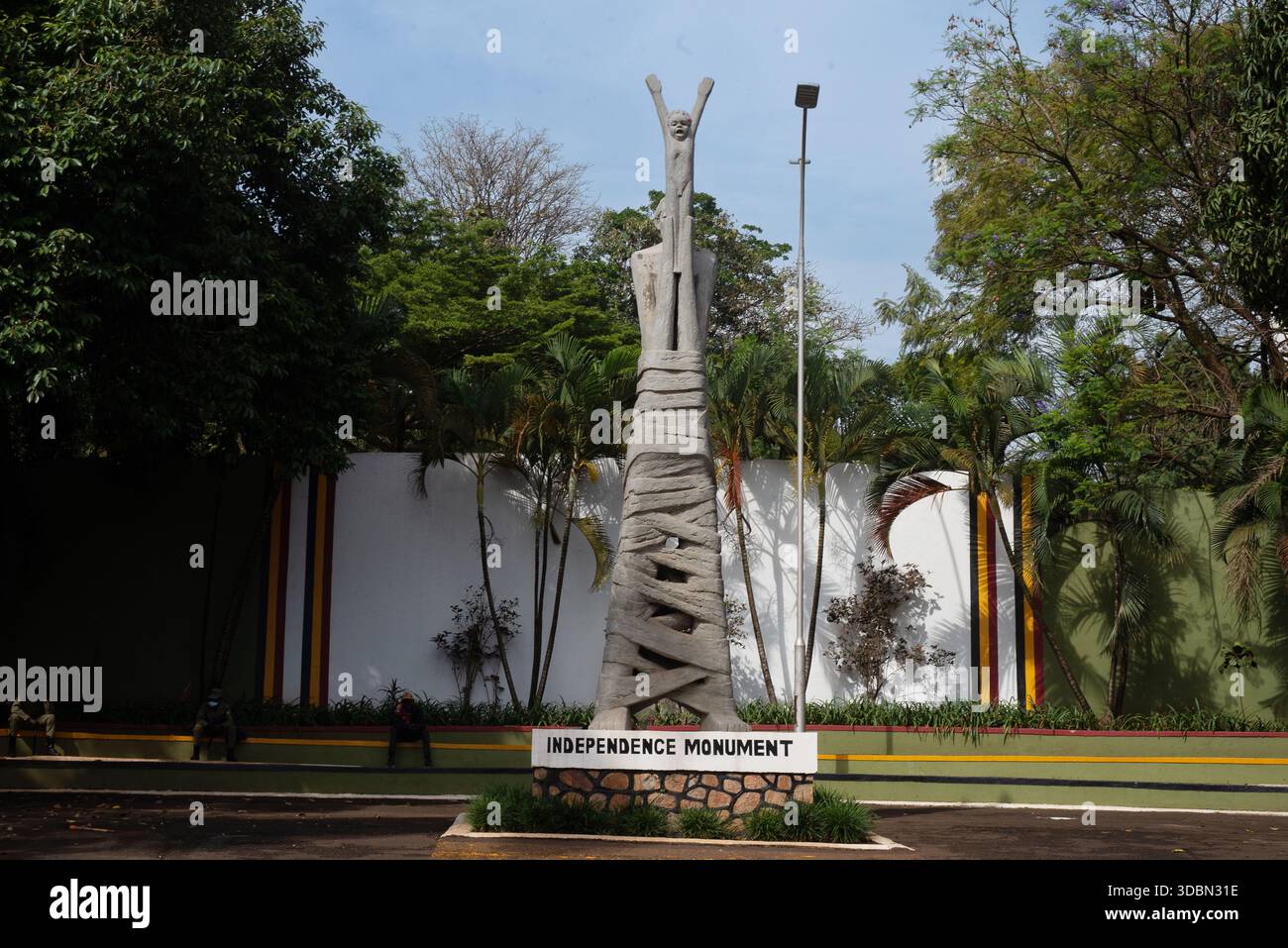 Monumento Uganda Independace a Kampala Foto Stock