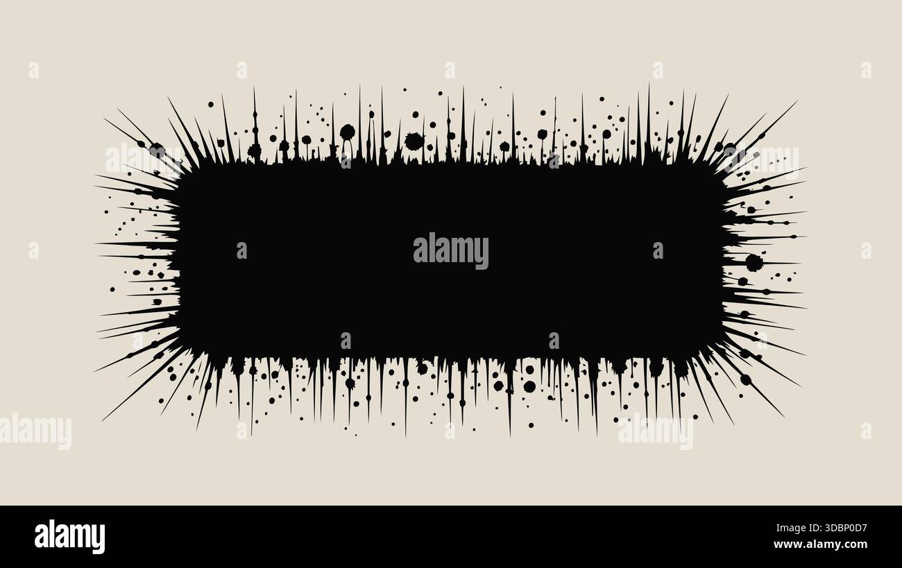 Esplosione di energia esplosiva Illustrazione Vettoriale