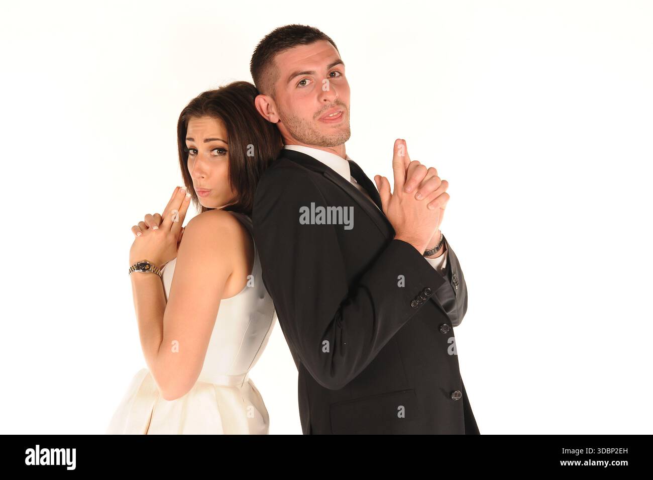 Weybridge, Surrey, Regno Unito. 7 maggio 2011. Stacey Solomon, finalista di X Factor, e il suo partner Aaron Barham partecipano all'annuale Sam Beare Hospice Charity Ball al Mercedes-Benz World nel Surrey. Crediti: Maureen McLean/Alamy Foto Stock