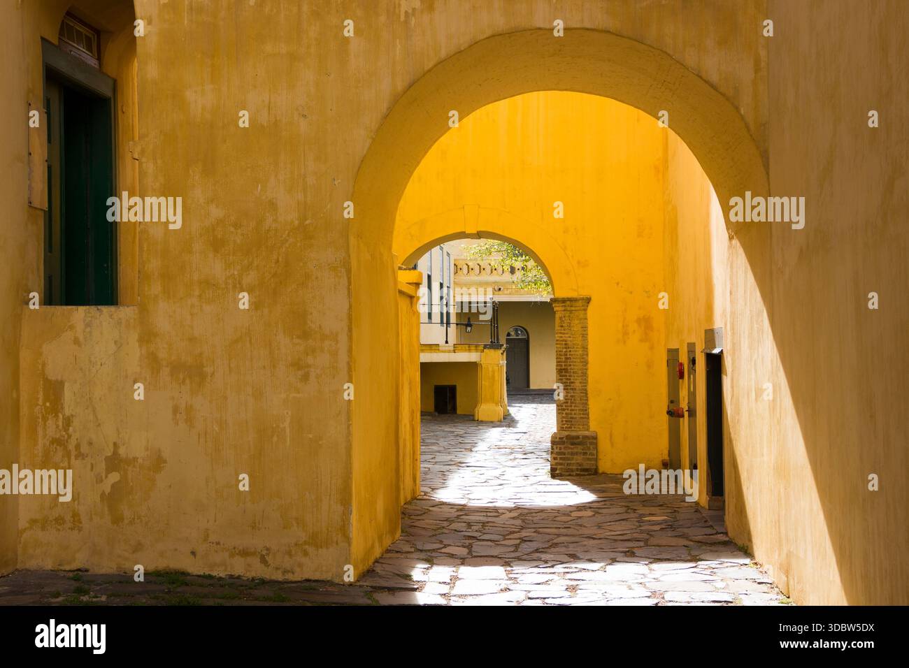 Sud Africa - città del Capo - i passaggi nascosti e gli archi nel castello di buona speranza Foto Stock