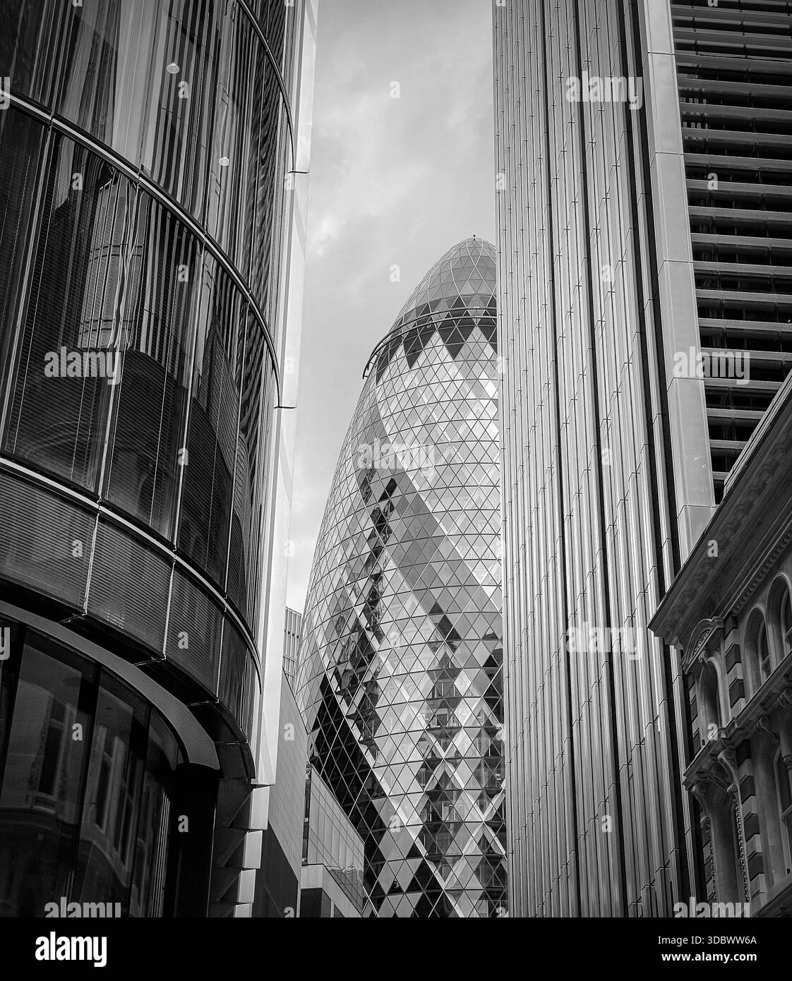 Il Gherkin Londra - Immagine stock catturata con smartphone
