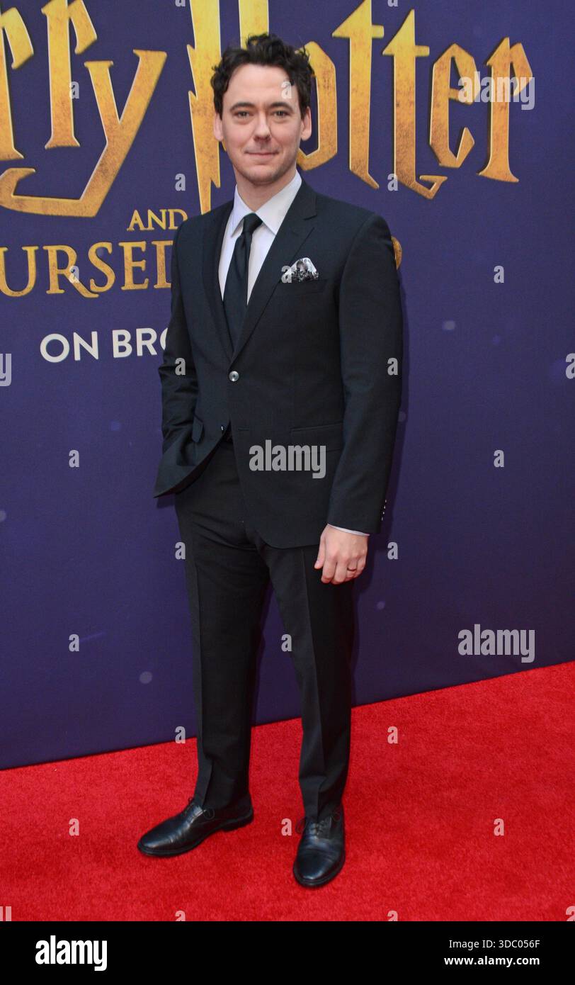 Spettacolo di gala di Harry Potter e The Cursed Child a New York con: John Skelley dove: NYC, New York, Stati Uniti quando: 17 novembre 2025 Credit: Patricia Schlein/WENN Foto Stock