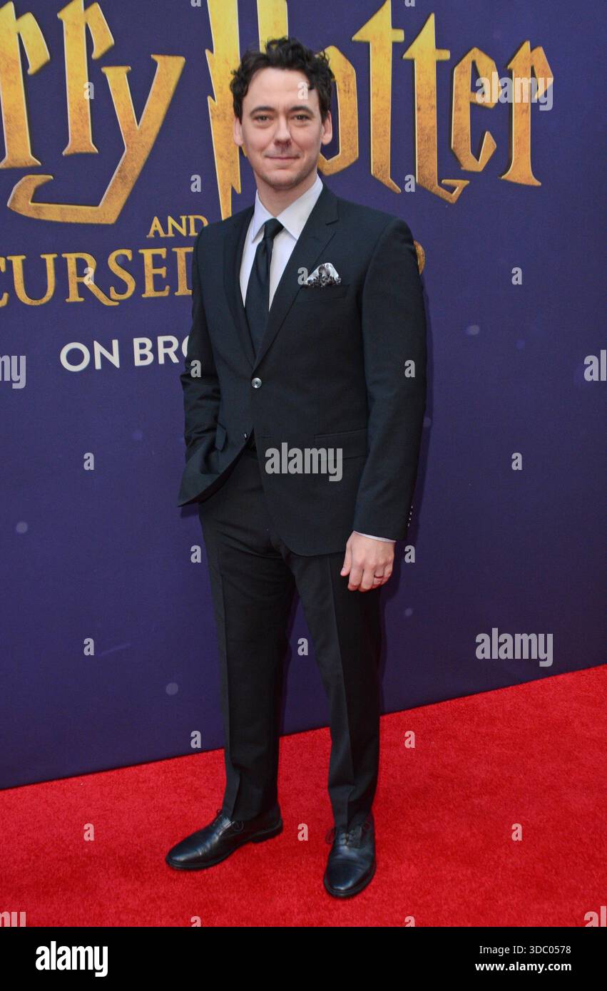 Spettacolo di gala di Harry Potter e The Cursed Child a New York con: John Skelley dove: NYC, New York, Stati Uniti quando: 17 novembre 2025 Credit: Patricia Schlein/WENN Foto Stock