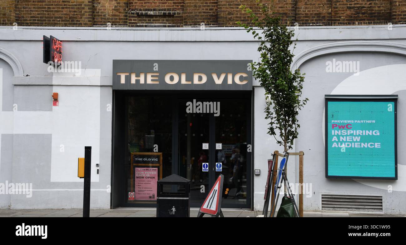 The Old Vic Cafe Bar, Waterloo, Londra, Regno Unito Foto Stock