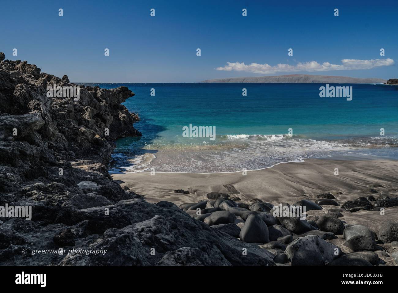 Costa sud di Maui Foto Stock