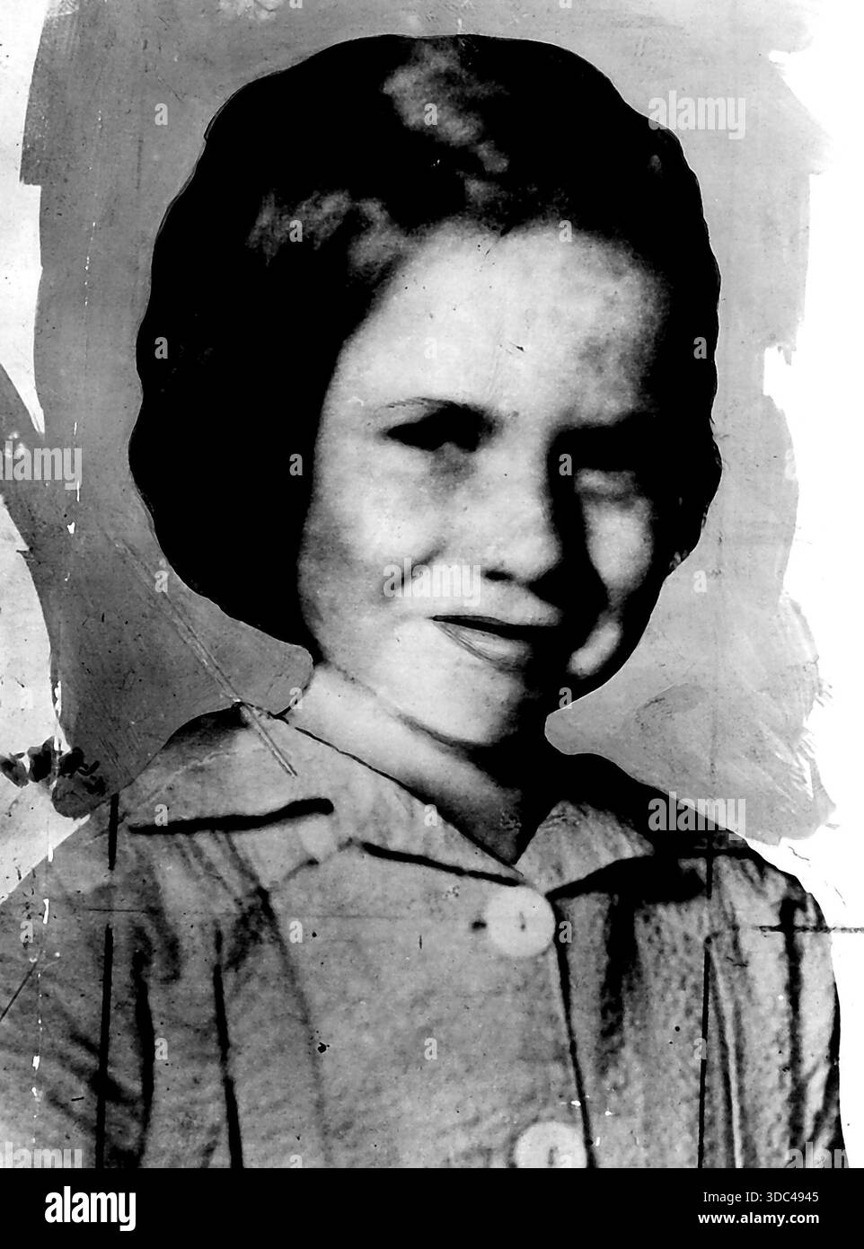 Lost Girl.Un contadino la cui figlia di otto anni scomparve misteriosamente più di cinque anni fa non ha rinunciato alla speranza di trovarla.lui è Geor Foto Stock